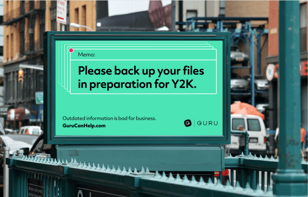 Out-of-home brand awareness campaign